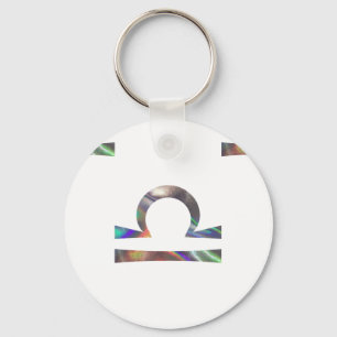 hologram Libra Sleutelhanger