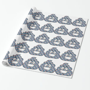hologram poop emoji cadeaupapier