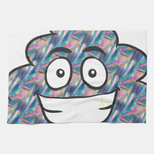 hologram poop emoji theedoek