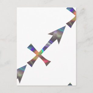 hologram Sagittarius Briefkaart