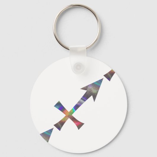 hologram Sagittarius Sleutelhanger (Voorkant)