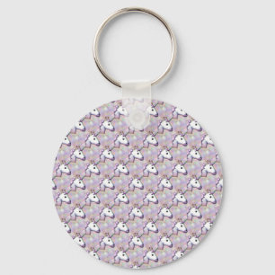 hologram unicorn emoji sleutelhanger