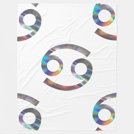 hologramkankerdeken fleece deken (Voorkant)