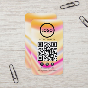 Hologramme, Cartes Personnalisées Moderne, Médias