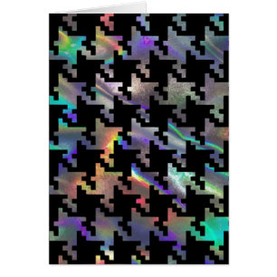 hologramme houndstooth