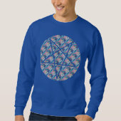 hologramme pentagramme sweatshirt (Devant)
