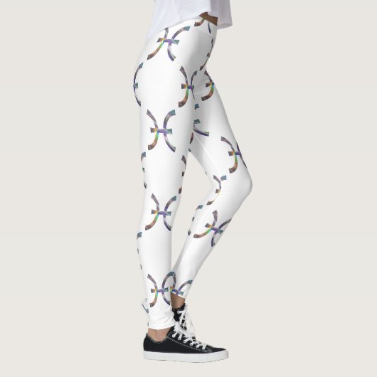 hologramme pisces leggings (Droite)