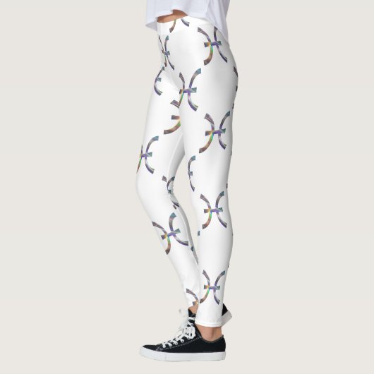 hologramme pisces leggings (Gauche)