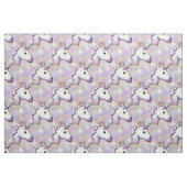 hologramme unicorne tissu émoji (Fat Quarter)