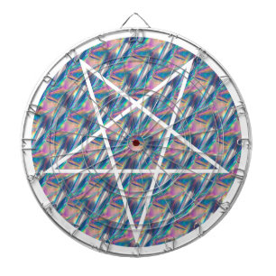 hologrampentagram dartbord