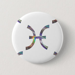 hologrampisces ronde button 5,7 cm