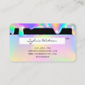 Holograph Unicorn Moderne Style de carte de crédit (Dos)