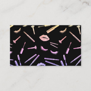 HOLOGRAPH visagist wimpers lippen lippenstift ogen Visitekaartje