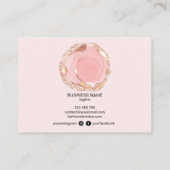 Holographe carte de postprise en charge Eclash ext (Dos)