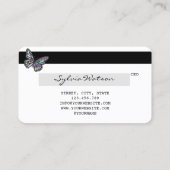 Holographe moderne carte de crédit Monarque Papill (Dos)