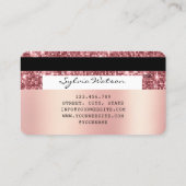 Holographe or parties scintillant moderne Carte de (Dos)