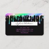 Holographe Unicorn Lashes de carte de crédit de sé (Dos)