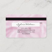 Holographe Unicorn rose des yeux de carte de crédi (Dos)