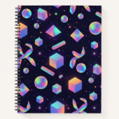 Holographic 3D Space Aesthetic Journal (Devant)