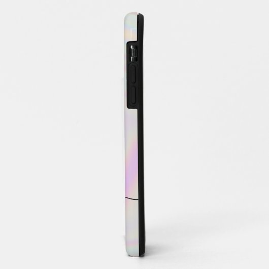 Holographic Elegant Script Name Case-Mate iPhone Case (Achterkant/links)