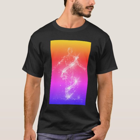 Holographic Energy Dancer T-shirt (Voorkant)