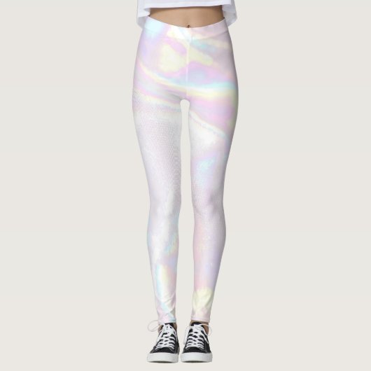 Holographic Glam Glitter Leggings (Voorkant)