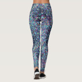 Holographic Glitter Pattern – Iridescent Rainbow  Leggings (Achterkant)