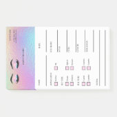 Holographic Lash Client Post-it® Notes (Devant)
