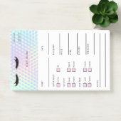 Holographic Lash Client Post-it® Notes (Bureau)