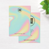 Holographic Modern Earring Display Kaart (Bureau)