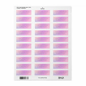 Holographic Ombre Label (Full Sheet)