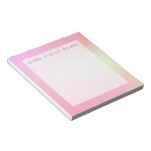 Holographic Ombre Notitieblok (Schuin)