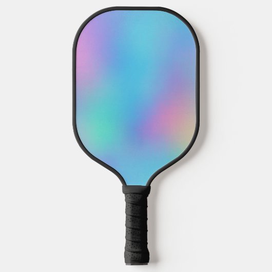 Holographic Pastel Dream Pickleball Paddle (Voorkant)
