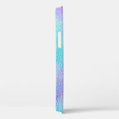 Holographic real texture in blue pink green cocont Case-Mate iPhone case (Achterkant / Rechts)