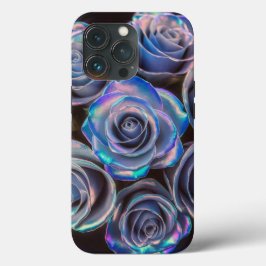 Holographic Roses iPhone 13 Pro Hoesje