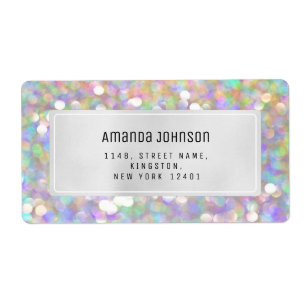 Holographic RSVP Framed Boutique Online Grey Etiket
