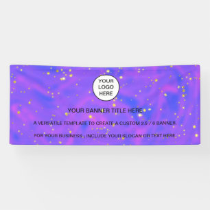 Holographic Sparkle Opal Iridescent Business Spandoek