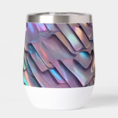Holographie abstraite/iridescente futuriste (Arrière)