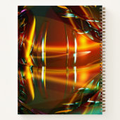 Holographie, Caramel, Carnet spiral jaune (Dos)