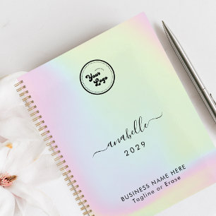 Holographique Ajouter un nom Année Custom Business