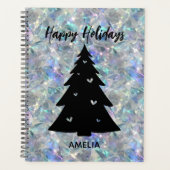 Holographique Opal Pierre Arrière - plan Fêtes Nom (Devant)