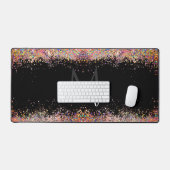 Holographique Parties scintillant or Monogramme no (Clavier et souris)