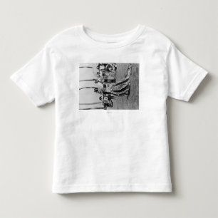 Holoku Hula Dancer met band PhotographyHawaii Kinder Shirts