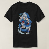 Hololive EN - Gawr Gura Shark T-shirt (Design voorkant)
