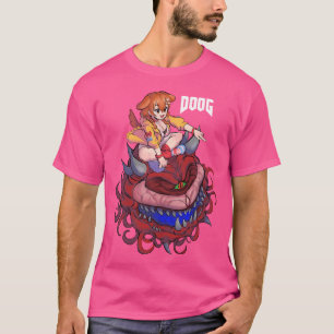 Hololive Gamers - Inugami Korone Doog 2 T-shirt