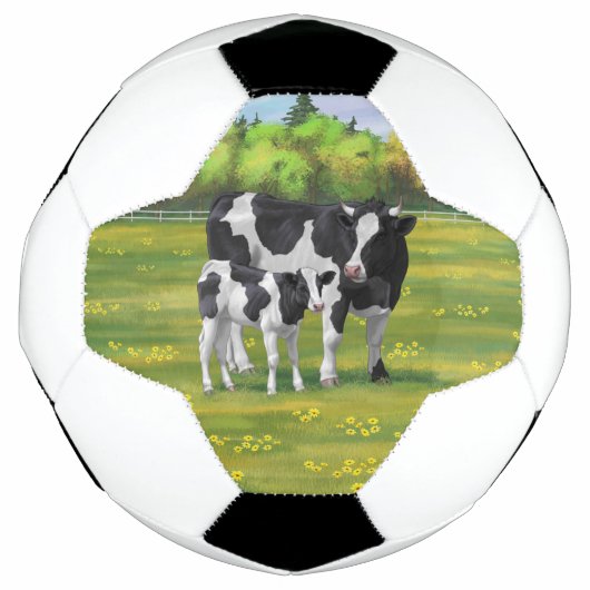 Holstein Cow & Cute Calf (Devant)