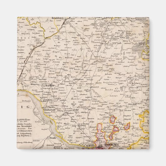 Holstein, Duitsland 2 Magneet (Voorkant)