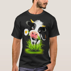 Holstein Friesian bovine Cow-Farmer holstein  T-shirt