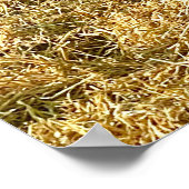 Holstein Kalf op Frosty Alberta Ochtend Poster (Hoek)