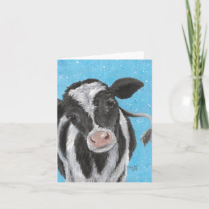 Holstein Kalf Vouwkaart Aankondiging